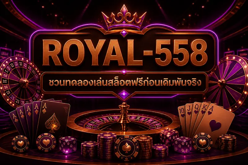 ROYAL-558 ชวนทดลองเล่นสล็อตฟรีก่อนเดิมพันจริง